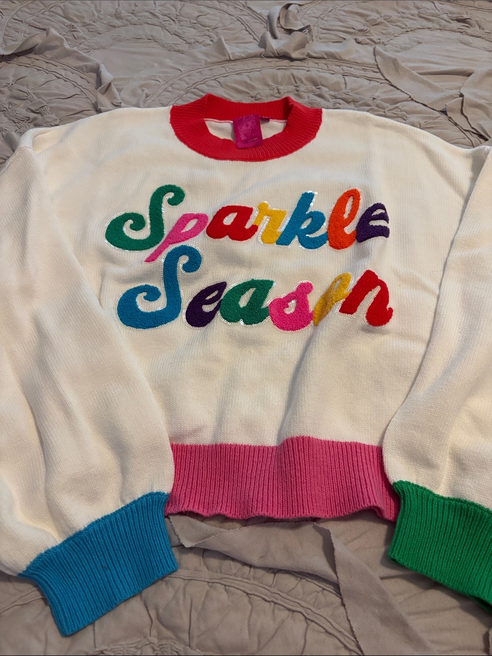 New queen of sparkles Christmas sweater